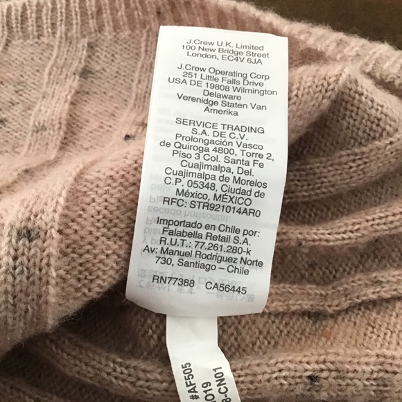 COPY - Madewell Donegal Evercrest Turtleneck Sweater in Coziest Yarn - Blush - Picture 8 of 10